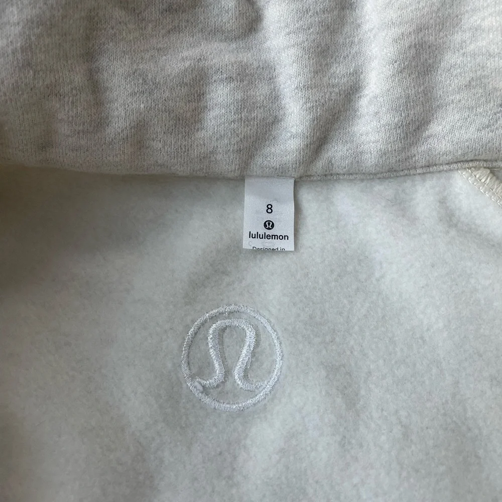 Lululemon Radiant Jacket Cream Size 8 - Picture 4 of 9